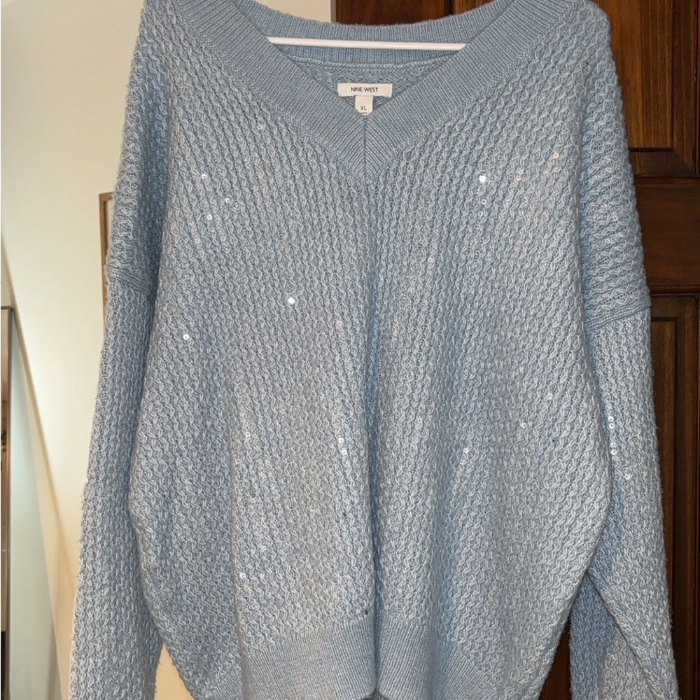 Nine West sequin sweater